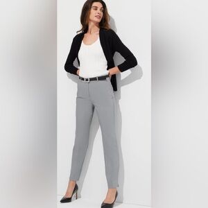 WHBM The Slim Ankle Pants Gray